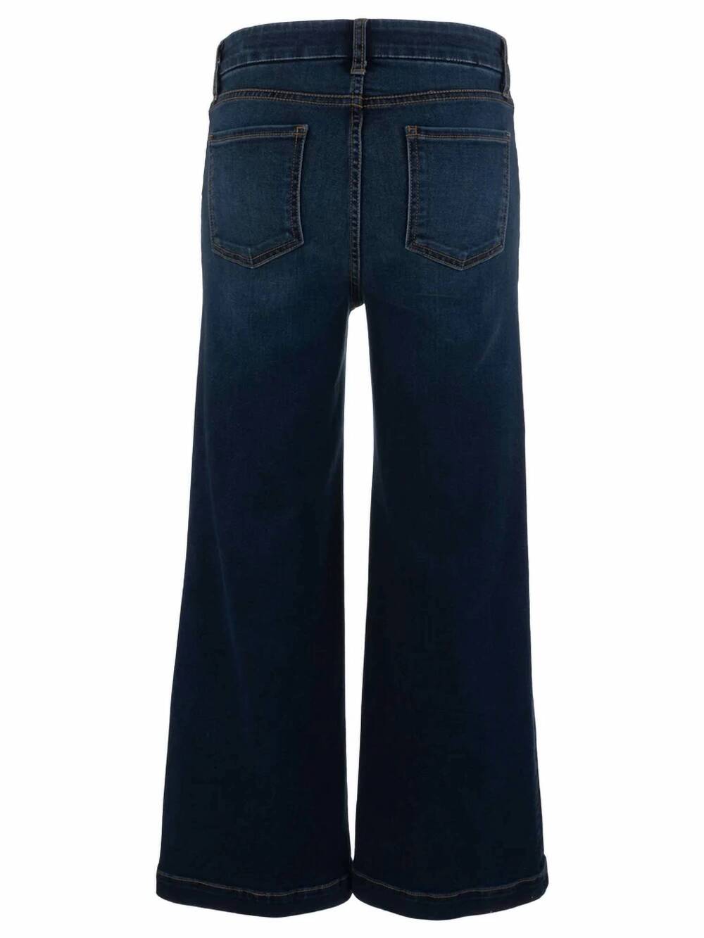 NEW KUT FROM THE KLOTH meg high rise wide leg jeans with patch pocket in cheerfu - Picture 5 of 5